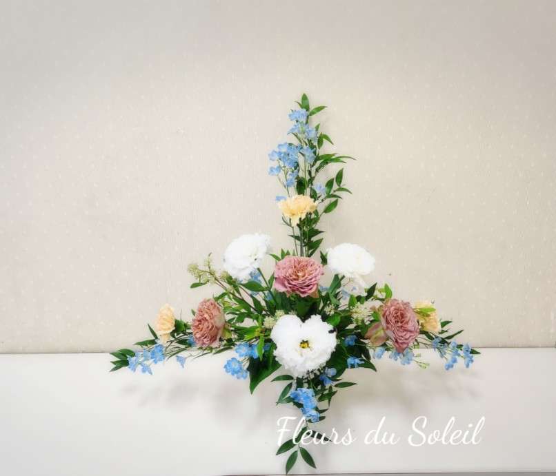 ヨーロピアンコース/スターシェイプ 星型のアレンジメント